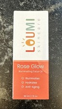 NUEVO EN CAJA - Aceite facial iluminador Loumi Skincare Rose Glow - 30 ml. | 1 FL. OZ.