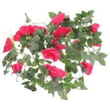 Adorno colgante decorativo violeta utilería para pared de flores artificiales para el hogar