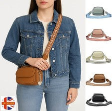 Damas Mujeres Bandolera Pequeño Bolso Mensajero Bolso de Mano Hombro Sobre Bolsos Bolso para Teléfono