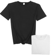 2 Piezas Camisa Manga Corta para Hombre Camisas Moda Transpirable Camiseta