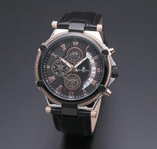 Salvatore Marra Hombres Wire Bisel Cronógrafo Reloj SM18102 Japón Edición Lim...