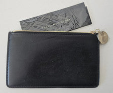 Stella McCartney Cuero Vegano Negro Cremallera Bolso sin asas Cartera Gafas de sol Estuche