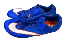 NIKE ZOOM RIVAL SPRINT Azul/Naranja DC8753-401 PICOS DE ATLETISMO Para hombres 11 ¡Nuevo!