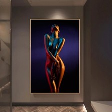 Sexy Mujeres Lienzo Pintura Lienzo Arte de Pared Decoración del Hogar Póster Impresión Imágenes de Pared