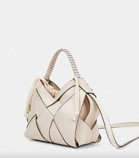 Mujeres Crema Asa Superior Damas Bolso de Mano Gran Capacidad Mujeres Bolsos Moda