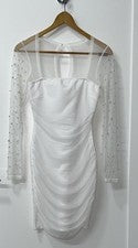 Mini Vestido Para Mujer Moda Nova Maia Blanco Nuevo XS