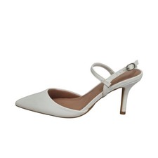 Zapatos para mujer New Look blancos de imitación de cuero con punta en punta