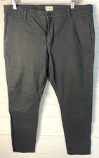 Pantalones Dockers ajustados calce cónico Supreme para hombre W36xL32 caqui oliva ¡Nuevos! Excelente