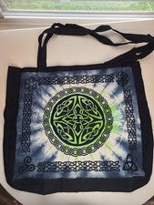 Bolso de Mano Nudo Celta Bolso de Nudo Celta Bolsos de Nudo Irlandés Tie Dye