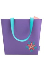 Bolso de viaje Clinique Shopping grande púrpura para lápiz labial