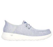 Zapatilla deportiva SKECHERS Go Walk Max-Halycon blanca gris sin cordones para hombre tallas 7-14/¡NUEVA!!