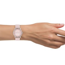 Oozoo Cuero Reloj de Mujer C10932 Análogo Cuarzo Pulsera Rosa Relojes UOC10932