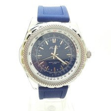 Reloj de pulsera para hombre correa de silicona hoja temblor grande reloj deportivo analógico cuarzo 300091
