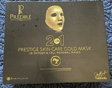 MASCARILLA FACIAL DORADA 2 en 1 PRESTIGE CUIDADO DE LA PIEL