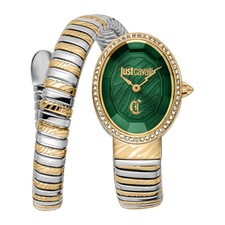 Reloj Just Cavalli JC1L353M0065 Mujer Cuarzo Acero Correa Acero Esfera Verde