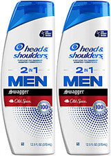 Head & Shoulders SWAGGER CHAMPÚ Y ACONDICIONADOR ANTICASPA 2 en 1 paquete de 12,5 oz-2