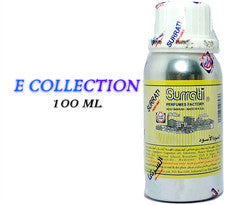 Aceite de perfume concentrado Surrati E Collection, envasado de 100 ml, aceite Attar.