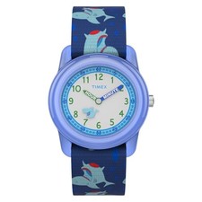 Timex Easy Reader TW2U85000 Reloj Hombre Esfera Azul Acabado Latón Vidrio Min...