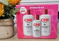 Kit de hidratación/infusión de seda CHI INFRA 6,0z y champú y tratamiento 12,0 OZ cada uno