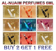Perfume unisex de larga duración Al Nuaim Eftina Series 6 ml Roll on / CPO / Attar