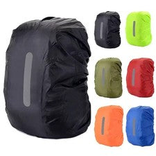 Impermeable Mochila Cubierta Bolsa Mochila Lluvia Polvo Exterior Camping Senderismo Reino Unido