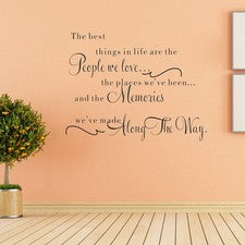 Pegatinas de pared inspiradoras calcomanías para decoración de sala de estar dormitorio extraíbles