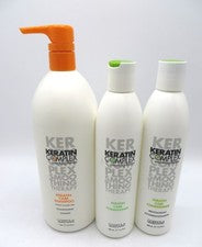 CHAMPÚ KERATIN COMPLEX KERATIN CARE 33,8 oz y ACONDICIONADOR 13,5 oz - ¡3 botellas!