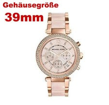 Michael Kors reloj MK5896 PARKER reloj para mujeres cronógrafo oro rosa reloj de pulsera NUEVO