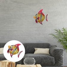 2 piezas Colgante Diseño Peces Adorno Colgante Precioso Dormitorio Decoración Hogar Adorno