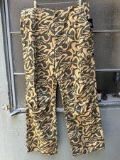 Pantalones cargo camuflados negros historia mes 2026 estilo esquí hip hop pantalones para mujer talla XL