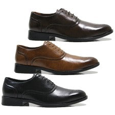 ZAPATOS CON CORDONES PARA HOMBRES BROGUES ELEGANTES INFORMALES OXFORD FORMAL BODA OFICINA VESTIDO TRABAJO
