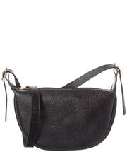 Bolso de hombro italiano de cuero para mujer