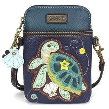 Bolso Bandolera Chala Teléfono Celular * Tortugas * Varios Estilos para Elegir - NUEVO