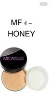 POLVO BASE MINERAL MICA BEAUTY MF-4 Miel TOTALMENTE NUEVO