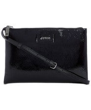 Bolso de mano bandolera para mujer Guess X2709 Varsity Pop negro