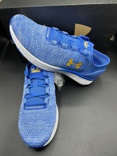 Nuevo Under Armour UA Team Bandit 3 UCLA Bruins Zapatos Azul Dorado Blanco Para Hombres Talla 13