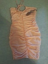 Vestido para mujer Haute Monde melocotón talla S - Nuevo con etiquetas *264