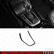 For Ford Edge 2015-2018 Bright Black Center Console U-Type Strip Cover Trim 1PCS