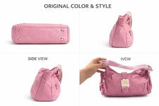 Bolso de Hombro Rosa Para Mujer Mini Bolso de Mano Imitación Tachonado Estilo Y2K Cartera Pequeña