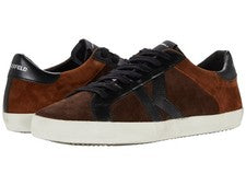 Zapatilla deportiva Karl Lagerfeld Paris para hombre de gamuza K - marrón oscuro