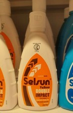 SELSUN Amarillo Doble Impacto para Caspa - 100 ml EE. UU. Libre de Impuestos
