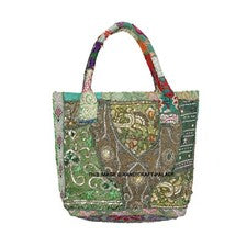 Bolso Hobo De Moda Para Mujer Vintage Indio Bordado Pesado