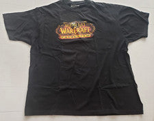 Camiseta Promocional Videojuego World of WarCraft Cataclysm Blizzard Talla 2X Algodón NUEVA