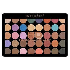 Paleta de sombras de ojos Swiss Beauty Hd Professional 40 colores pigmentados 48 g