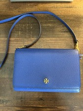 Bolso Bandolera para Mujer Tory Burch Emerson Combo - Azul Marino (78603)