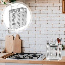 Soporte para utensilios de drenaje de acero inoxidable para accesorios de cocina