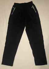 Pantalones deportivos de moda EE. UU. 100 % poliéster talla mediana nuevos