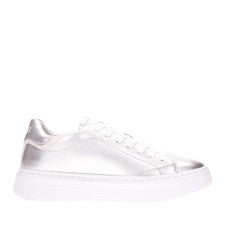 Sun68 Sneakers Pelle Donna Argento Z34226