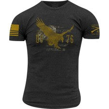 Camiseta estilo Grunt True American Spirit - carbón