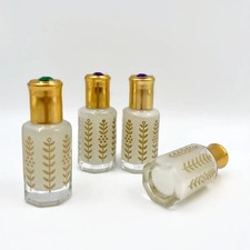 12 PIEZAS X Musk AL TAHARA Aceite Perfume Concentrado Blanco 12 ml مسك ابيض